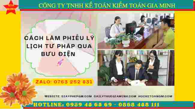 Hướng dẫn làm lý lịch tư pháp qua bưu điện nhanh nhất tại Trà Vinh