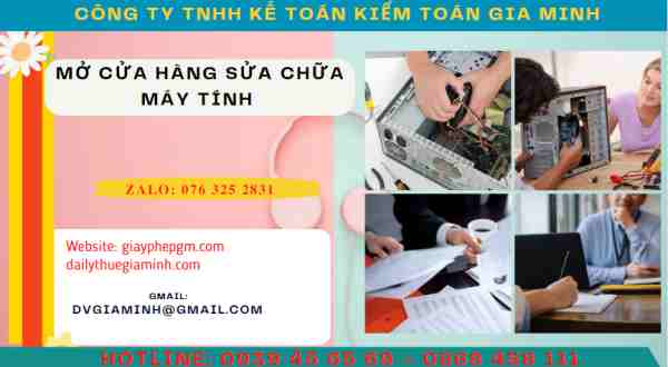Mở cửa hàng sửa chữa máy tính thành công 100% – Hướng dẫn đầy đủ từ A đến Z 10 Hướng dẫn mở cửa hàng sửa chữa máy tính