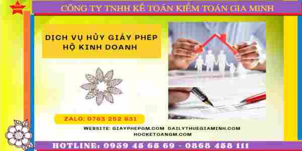 Hủy giấy phép hộ kinh doanh cá thể tại Lạng Sơn
