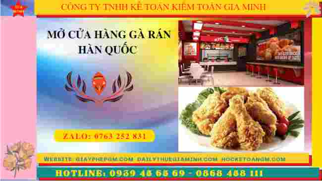 Kinh nghiệm mở cửa hàng gà rán Hàn Quốc hút khách, dễ thành công 8 Kinh nghiệm mở cửa hàng gà rán hàn quốc vốn ít lời nhiều