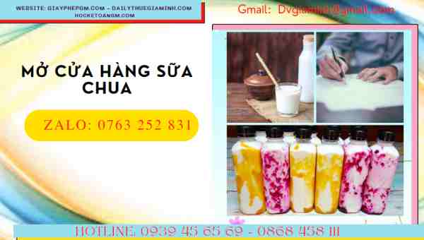 MỞ CỬA HÀNG CHẾ BIẾN VÀ KINH DOANH SỮA CHUA UỐNG 8 Kinh nghiệm mở cửa hàng sữa ít người biết