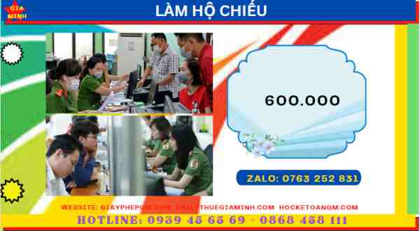 Làm hộ chiếu lấy nhanh bao nhiêu tiền
