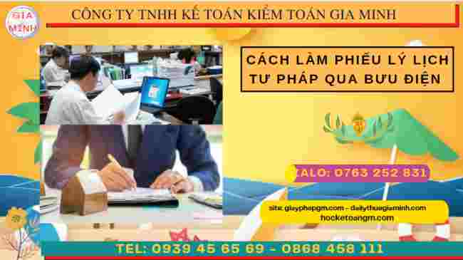 Thủ tục xin lý lịch tư pháp cho người nước ngoài tại Bạc Liêu