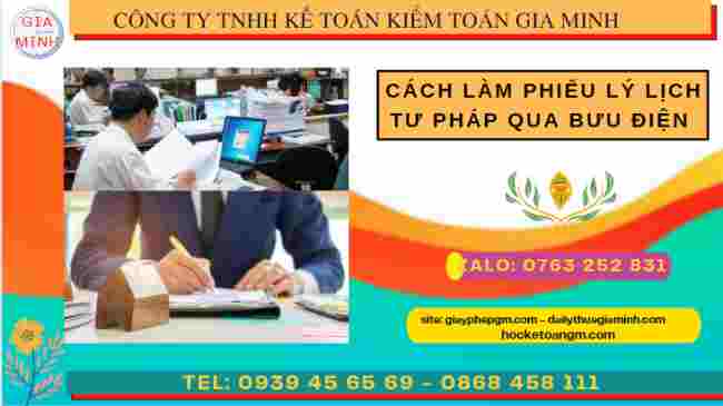 Thủ tục xin lý lịch tư pháp cho người nước ngoài tại Trà Vinh