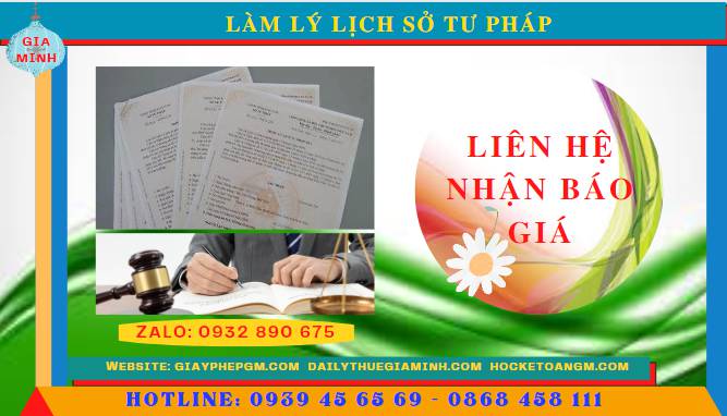 Làm lý lịch sở tư pháp Bắc Ninh 11 Xin lý lịch tư pháp tại đâu ở Bắc Ninh