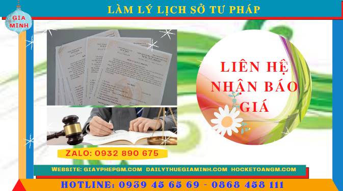Làm lý lịch sở tư pháp Hà Nam 11 Xin lý lịch tư pháp tại đâu ở Hà Nam