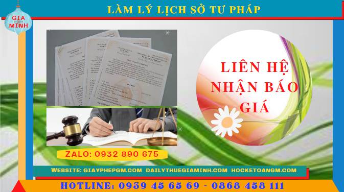 Làm lý lịch sở tư pháp Huế 11 Xin lý lịch tư pháp tại đâu ở Huế