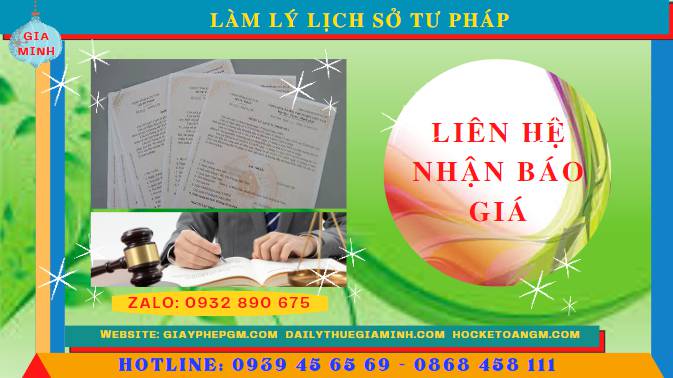 Làm lý lịch sở tư pháp Thái Bình 11 Xin lý lịch tư pháp tại đâu ở Thái Bình