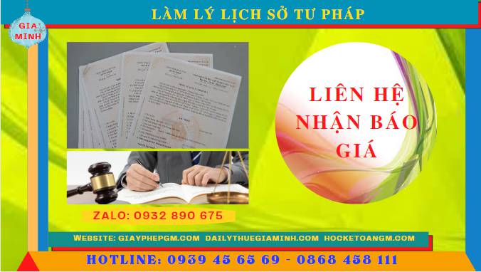 Làm lý lịch sở tư pháp Thừa Thiên Huế 11 Xin lý lịch tư pháp tại đâu ở Thừa Thiên Huế