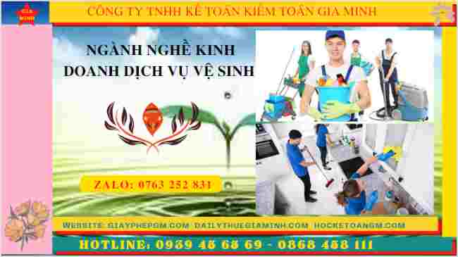 Bổ sung ngành nghề kinh doanh dịch vụ vệ sinh tại bắc ninh 8 Bổ sung mã ngành nghề dịch vụ vệ sinh công nghiệp tại Bắc Ninh