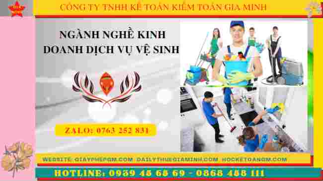 Bổ sung ngành nghề kinh doanh dịch vụ vệ sinh tại Lạng Sơn 8 Bổ sung mã ngành nghề dịch vụ vệ sinh công nghiệp tại Lạng Sơn