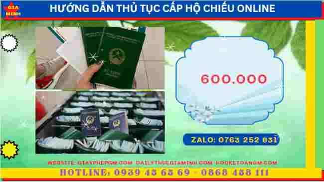 Hướng dẫn thủ tục cấp hộ chiếu online tại Lạng Sơn 9 Chi phí dịch vụ cấp hộ chiếu online tại Lạng Sơn