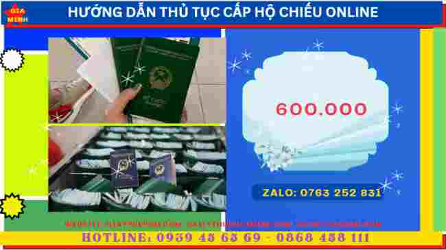 Hướng dẫn thủ tục cấp hộ chiếu online tại Thái Bình 13 Chi phí dịch vụ cấp hộ chiếu online tại Thái Bình