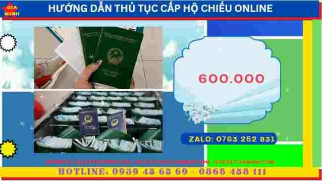 Hướng dẫn thủ tục cấp hộ chiếu online tại Thanh Hoá 13 Chi phí dịch vụ cấp hộ chiếu online tại Thanh Hóa