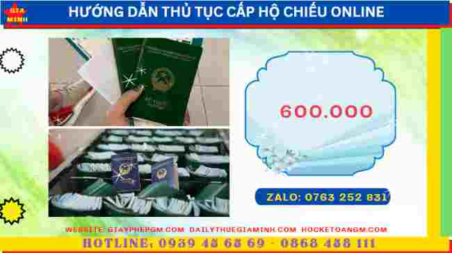 Hướng dẫn thủ tục cấp hộ chiếu online tại Vĩnh Phúc 13 Chi phí dịch vụ cấp hộ chiếu online tại Vĩnh Phúc