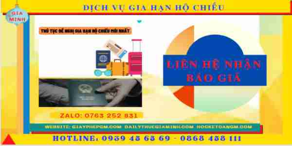 Dịch vụ gia hạn hộ chiếu tại Bình Dương 5 Chi phí dịch vụ gia hạn hộ chiếu tại Bình Dương