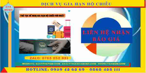 Dịch vụ gia hạn hộ chiếu tại Kon Tum 13 Chi phí dịch vụ gia hạn hộ chiếu tại Kon Tum