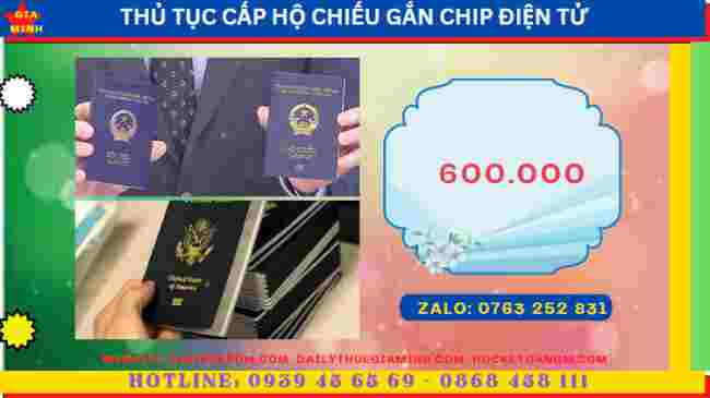 Thủ tục cấp hộ chiếu gắn chip điện tử tại Bắc Giang nhanh chóng, chính xác 13 Chi phí dịch vụ làm hộ chiếu gắn chip điện tử tại Bắc Giang