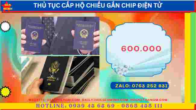 Chi phí dịch vụ làm hộ chiếu gắn chip điện tử tại Đà Nẵng