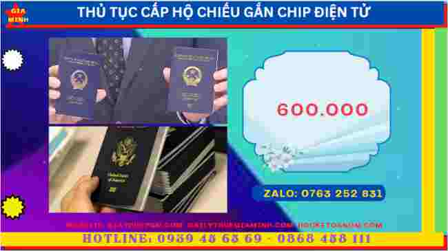 Thủ tục cấp hộ chiếu gắn chip điện tử tại Lạng Sơn 13 Chi phí dịch vụ làm hộ chiếu gắn chip điện tử tại Lạng Sơn