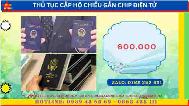 Thủ tục cấp hộ chiếu gắn chip điện tử tại Ninh Bình 13 Chi phí dịch vụ làm hộ chiếu gắn chip điện tử tại Ninh Bình
