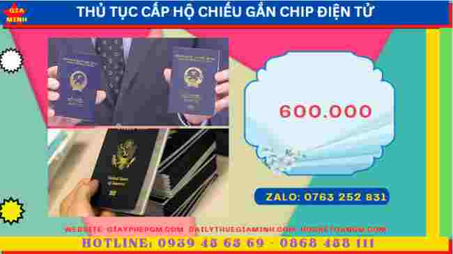 Thủ tục cấp hộ chiếu gắn chip điện tử tại Phú Thọ 13 Chi phí dịch vụ làm hộ chiếu gắn chip điện tử tại Phú Thọ