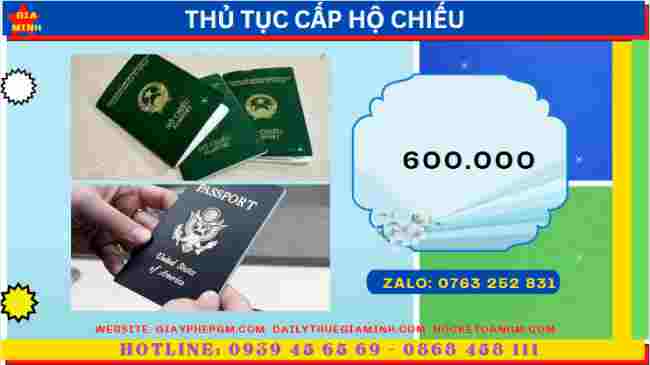 Thủ tục cấp hộ chiếu tại Bình Phước 13 Chi phí dịch vụ làm hộ chiếu nhanh tại Bình Phước