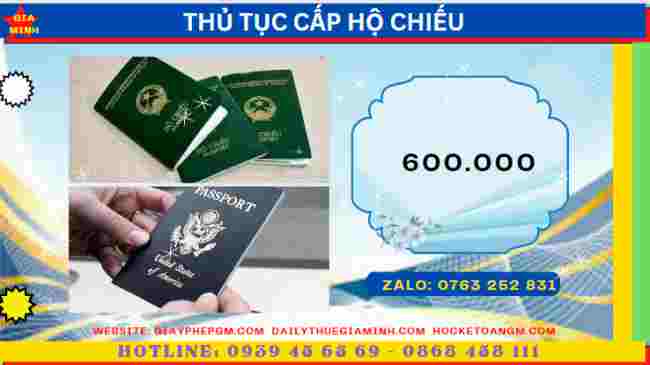 Thủ tục cấp hộ chiếu tại Đắk Lắk 13 Chi phí dịch vụ làm hộ chiếu nhanh tại Đắk Lắk