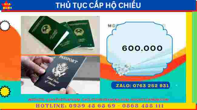 Thủ tục cấp hộ chiếu tại Đồng Nai 13 Chi phí dịch vụ làm hộ chiếu nhanh tại Đồng Nai