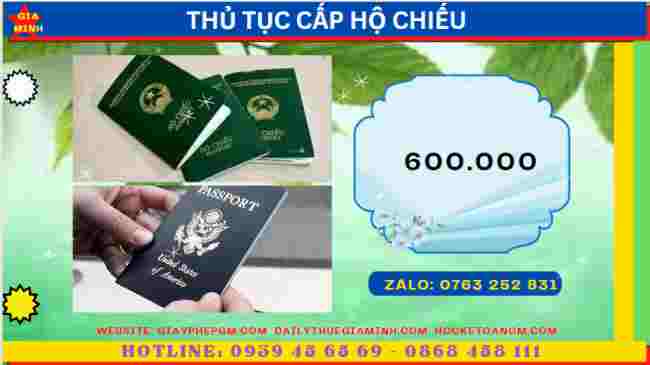 Thủ tục cấp hộ chiếu tại Huế 13 Chi phí dịch vụ làm hộ chiếu nhanh tại Huế