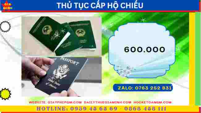 Thủ tục cấp hộ chiếu tại Vũng Tàu 13 Chi phí dịch vụ làm hộ chiếu nhanh tại Vũng Tàu