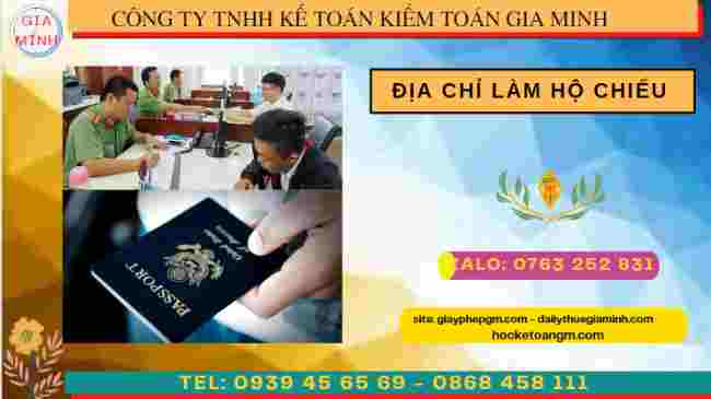 Địa chỉ làm hộ phiếu (passport) tại Bình Dương