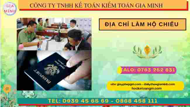 Địa chỉ làm hộ phiếu (passport) tại Khánh Hòa