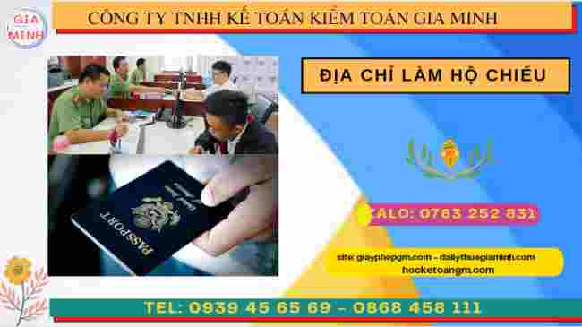 Địa chỉ làm hộ chiếu tại Kiên Giang 4 Địa chỉ làm hộ phiếu (passport) tại Kiên Giang