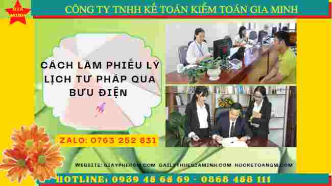 Cách làm phiếu lý lịch tư pháp qua bưu điện tại hòa bình 6 Hướng dẫn làm lý lịch tư pháp qua bưu điện nhanh nhất tại Hòa Bình