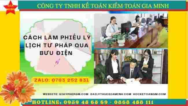 Cách làm phiếu lý lịch tư pháp qua bưu điện tại Lai Châu đơn giản, nhanh gọn, không cần đến trực tiếp 16 Hướng dẫn làm lý lịch tư pháp qua bưu điện nhanh nhất tại Lai Châu