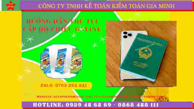 Hướng dẫn thủ tục cấp hộ chiếu online tại Ninh Bình