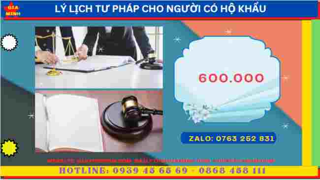 Hướng dẫn thủ tục làm lý lịch tư pháp tại Bạc Liêu
