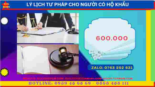 Hướng dẫn thủ tục làm lý lịch tư pháp tại Cà Mau
