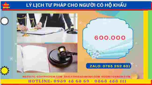 Hướng dẫn thủ tục làm lý lịch tư pháp tại Đồng Nai
