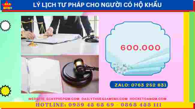 Hướng dẫn thủ tục làm lý lịch tư pháp tại Đồng Tháp
