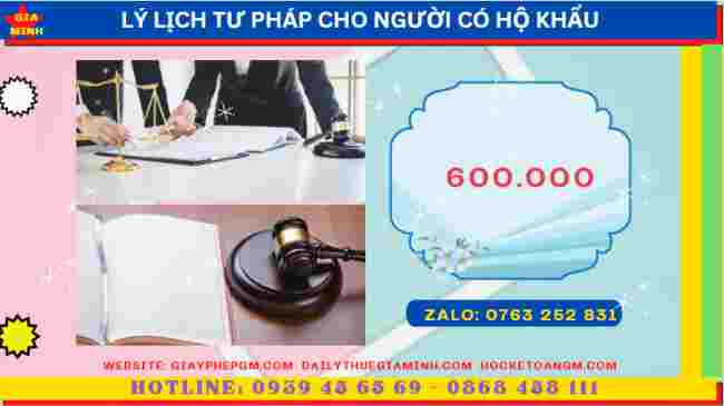 Hướng dẫn thủ tục làm lý lịch tư pháp tại Hưng Yên
