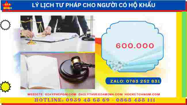 Hướng dẫn thủ tục làm lý lịch tư pháp tại Kiên Giang

