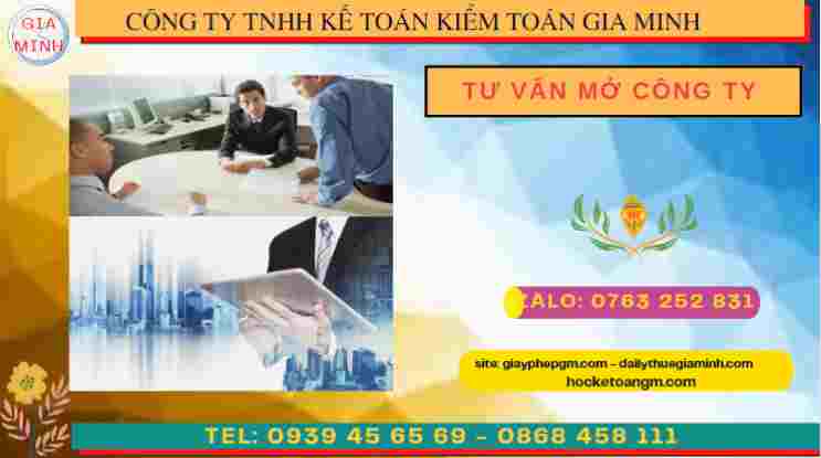 TƯ VẤN MỞ CÔNG TY TẠI LONG AN 8 Thành lập công ty tại Long An 250.000 đồng