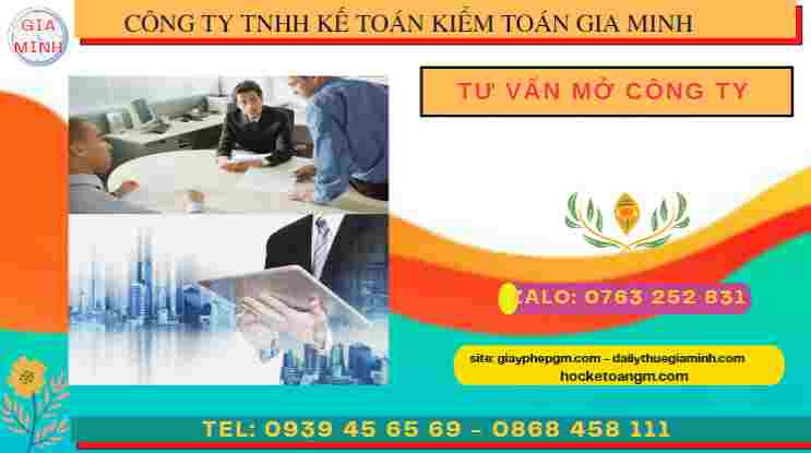TƯ VẤN MỞ CÔNG TY TẠI TIỀN GIANG 8 Thành lập công ty tại Tiền Giang 250.000 đồng