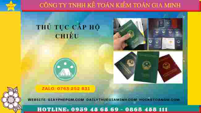 Thủ tục làm lại hộ chiếu passport bị mất tại Vĩnh Long