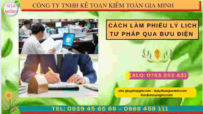 Cách làm phiếu lý lịch tư pháp qua bưu điện tại Điện Biên nhanh chóng, chính xác, không cần đến Sở Tư pháp 11 Cách làm phiếu lý lịch tư pháp qua bưu điện tại điện biên