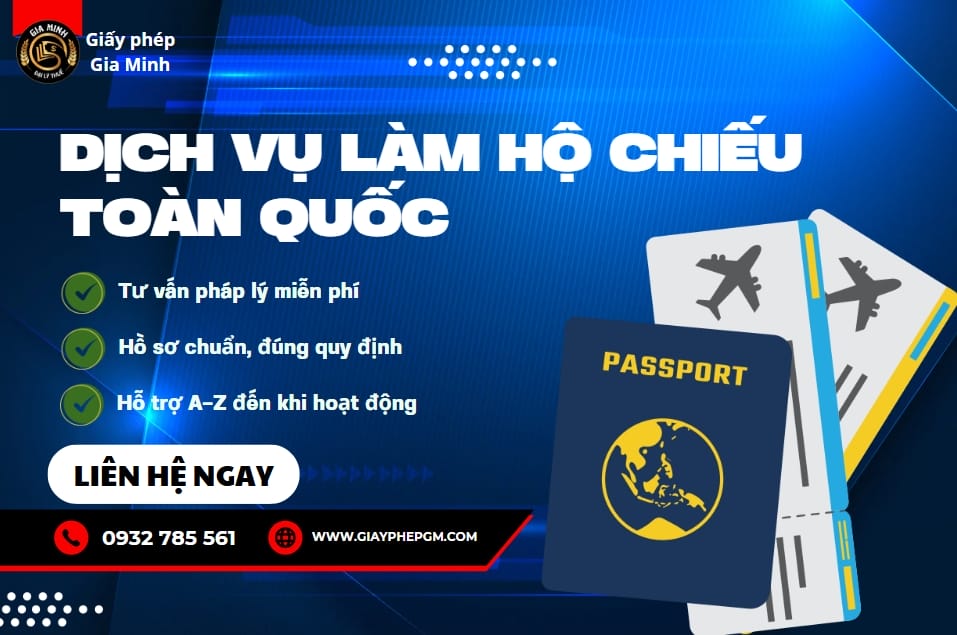 Địa chỉ làm hộ chiếu tại Bạc Liêu