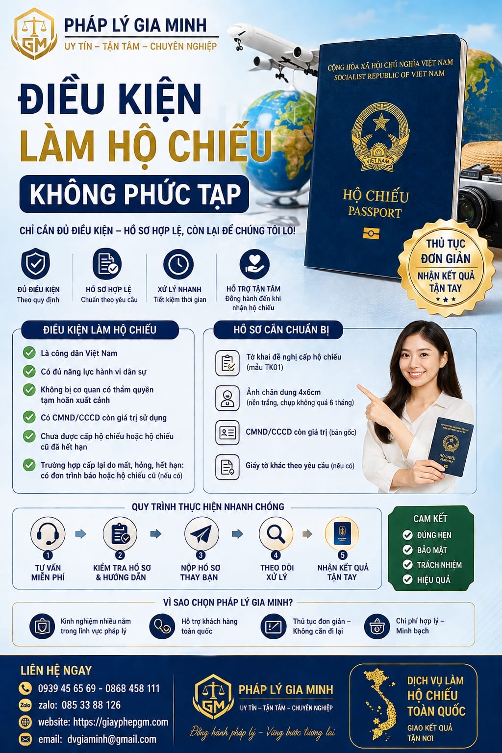 Thủ tục cấp hộ chiếu tại Thanh Hóa chi tiết