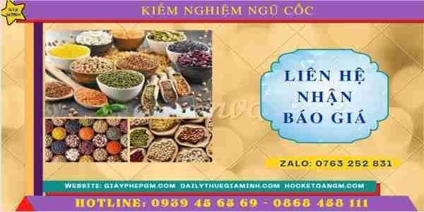 Kiểm nghiệm ngũ cốc 6 Chi phí để kiểm nghiệm sản phẩm ngũ cốc